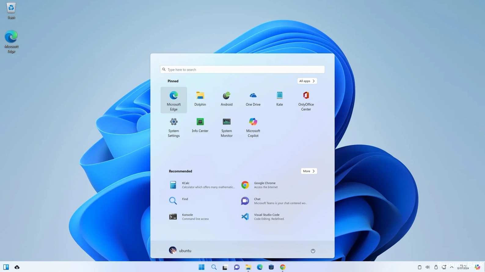 Wubuntu - 像 Windows 11 的 Linux系统-是免费.NET