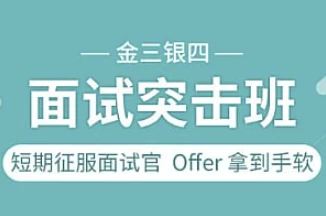 图灵课堂-金三银四面试突击班-免费杂货铺