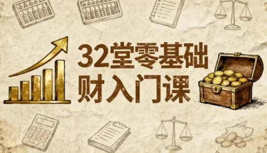 32堂零基础理财入门课-免费杂货铺