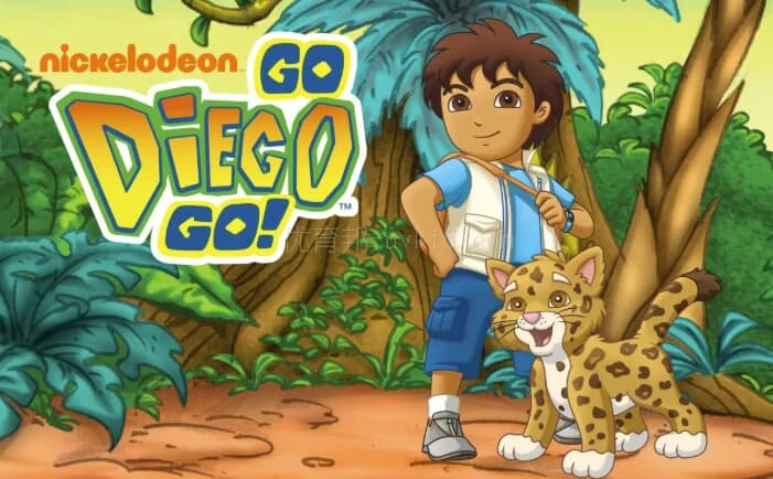少儿生物启蒙动画《Go Diego Go 出发吧!迪亚哥 (中英双版) 》-是免费.NET