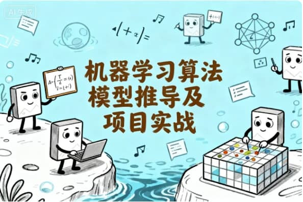 机器学习算法模型推导及项目实战-是免费.NET