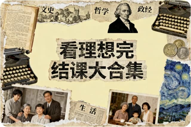 【看理想】完结课大合集-是免费.NET