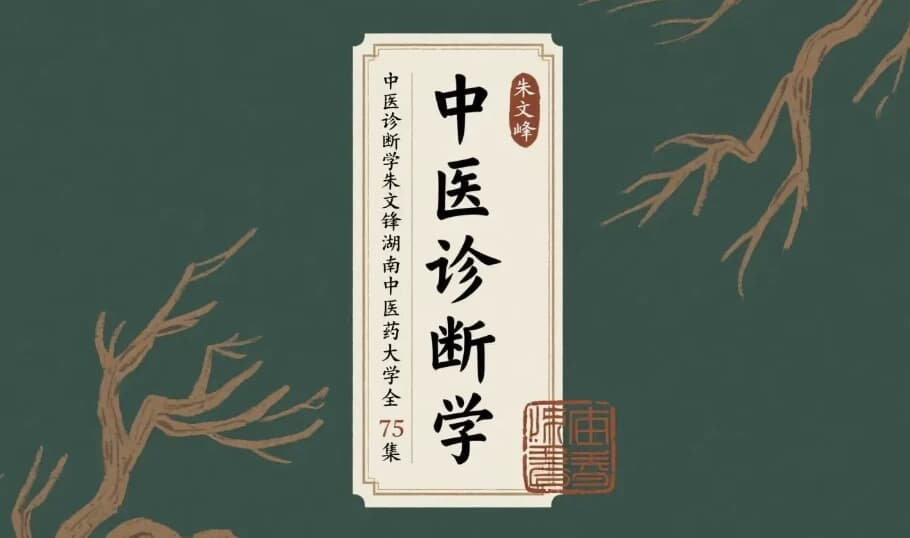 中医诊断学 朱文锋-湖南中医药大学-是免费.NET