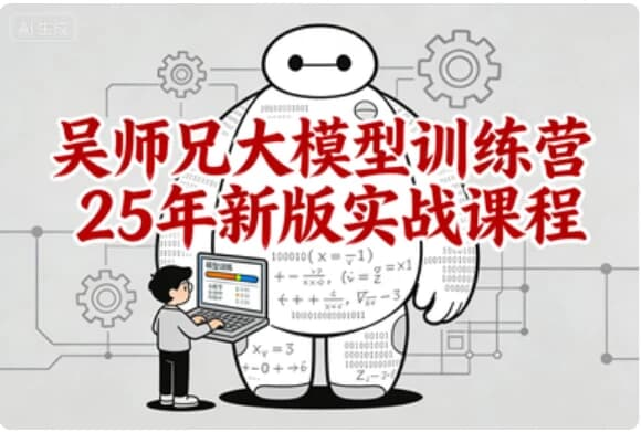 吴师兄大模型训练营 2025 新版｜实战导向，从基础到行业落地-是免费.NET