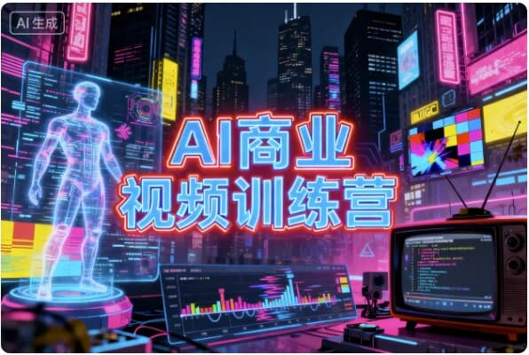 AI商业视频训练营-是免费.NET