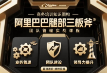 团队管理必学课程系列：阿里巴巴「腿部三板斧」-是免费.NET
