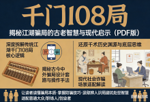 《千门 108 局》：揭秘江湖骗局的古老智慧与现代启示（PDF 版）-是免费.NET