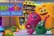 数学英语双料启蒙动画《Monster.Math.Squad 怪物数学小分队》-是免费.NET