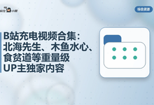 B站充电视频合集：北海先生/木鱼水心/食贫道等独家内容-是免费.NET