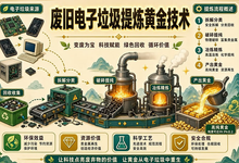 废旧电子垃圾提炼黄金技术，含金量分析与提炼全流程-是免费.NET