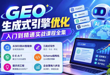 GEO生成式引擎优化入门到精通实战-是免费.NET